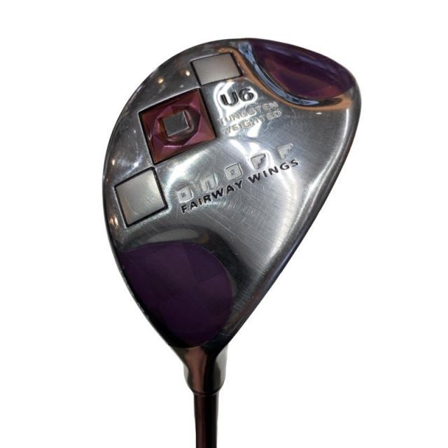 【中古】 ダイワ(グローブライド) ONOFF FAIRWAY WINGS(2014) U6 レディース ユーティリティ UT SMOOTH KICK LP-414U(シルバー×パープル) (フレックスL) レディース 女性用 右利き 右用 Cランク ゴルフク 7,066円