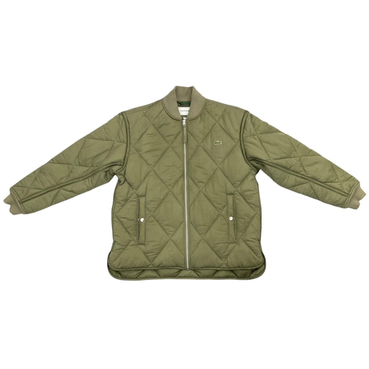 ☆ラコステ BH7142 キルティングダウンジャケット アウター カーキ Mサイズ LACOSTE 6,624円