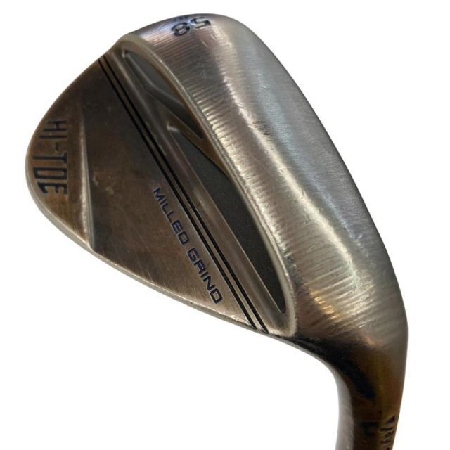 【中古】 テーラーメイド Taylor Made MILLED GRIND HI-TOE(2022) 58°/10° ウェッジ WG Dynamic Gold (フレックスS) メンズ 男性用 右利き 右用 Cランク ゴルフクラブ