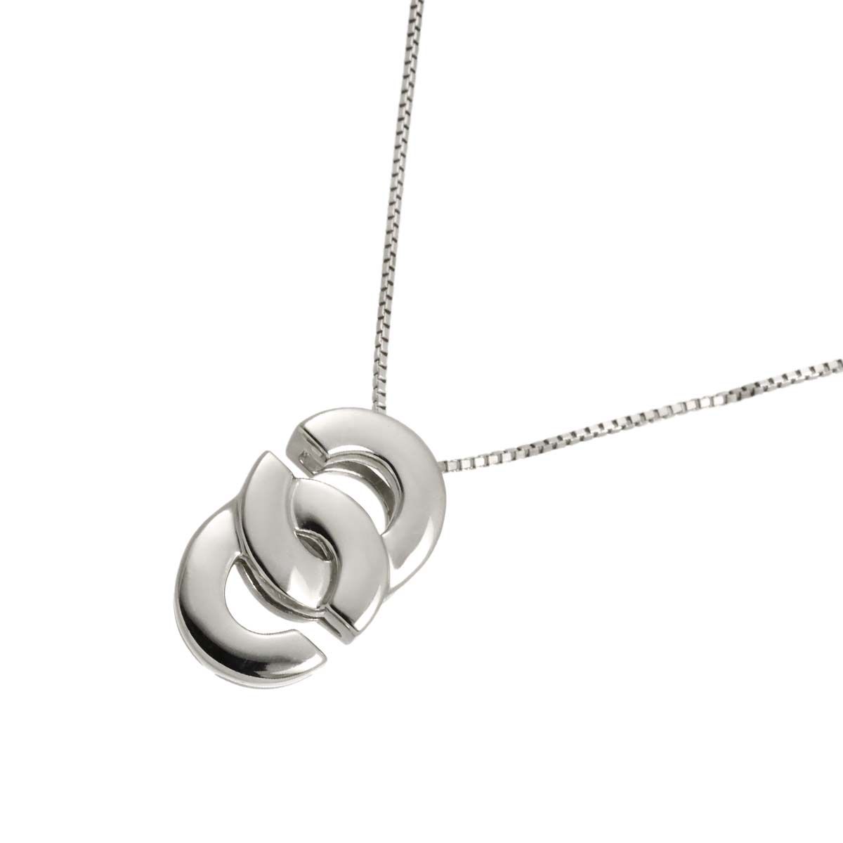 セリーヌ CELINE ルビー 0.02ct ネックレス 42cm Pt プラチナ Ruby Necklace 90333047 62,150円