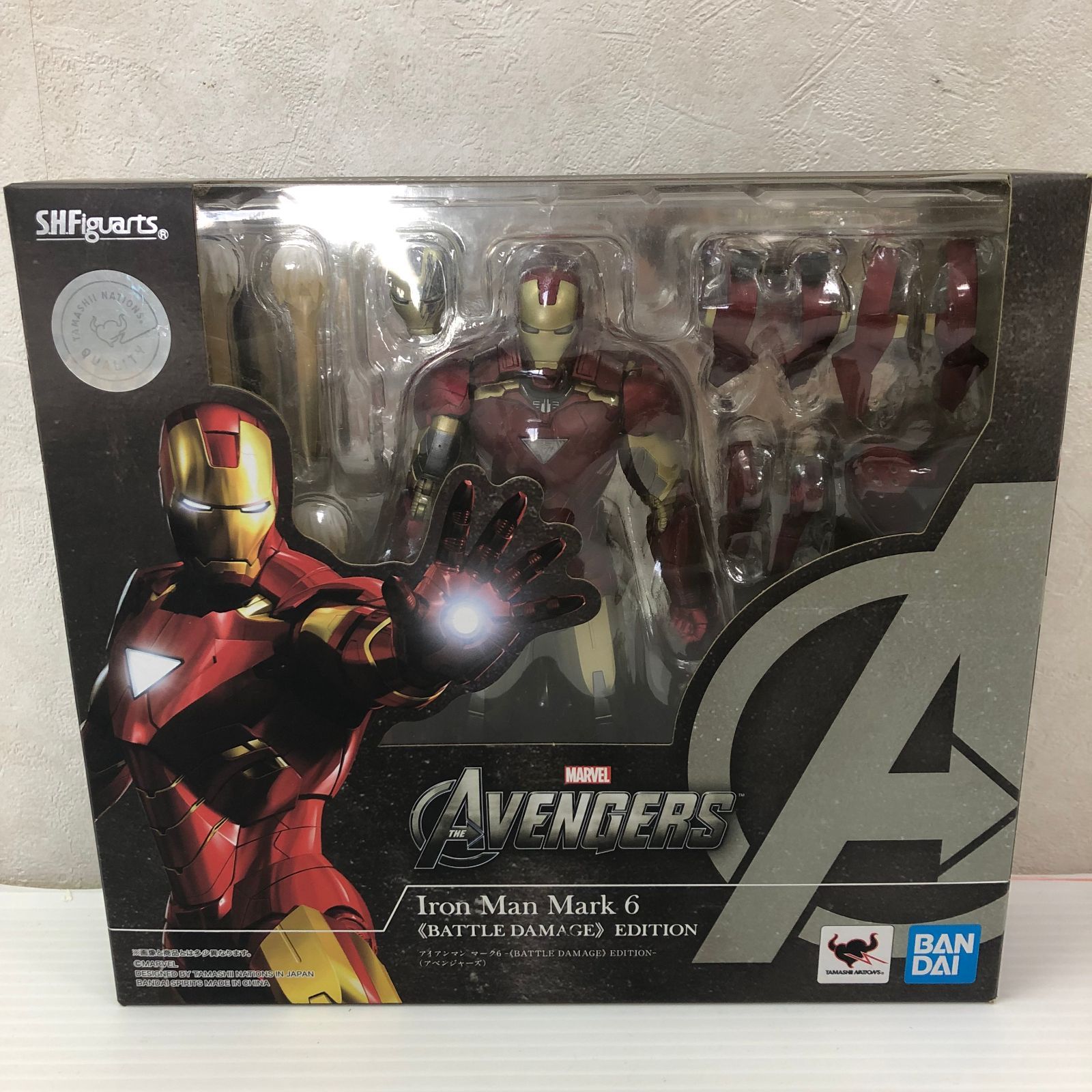S.H.Figuarts 아이언맨 마크 6 -"배틀 데미지” 에디션- (어벤져스) [반다이 스피리츠] (담배 냄새 나는) 정크 smtketc098882