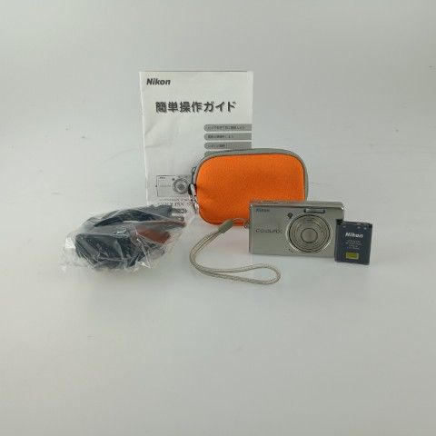 니콘 쿨픽스 S510 실버 컴팩트 디지털 카메라 콘드.