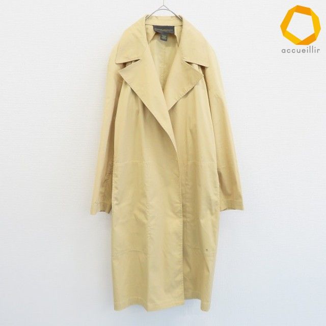ダナキャラン DONNAKARAN コート ロング ベージュ系 レディース [x1021607]