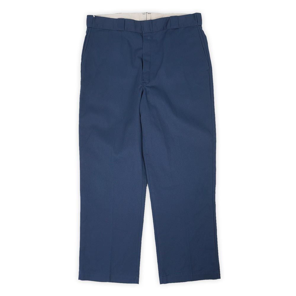 ディッキーズ Dickies 90s 90年代 874 ワークパンツ MADE IN USA アメリカ製 TALON チノ ヴィンテージ 古着 メンズ ズボン パンツ ネイビー 紺 W38 L29【中古】