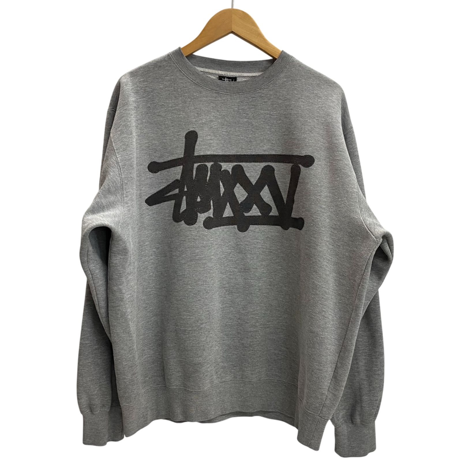 ステューシー STUSSY 00's USA製 25th anniversary スウェット グレー 201MT-6512