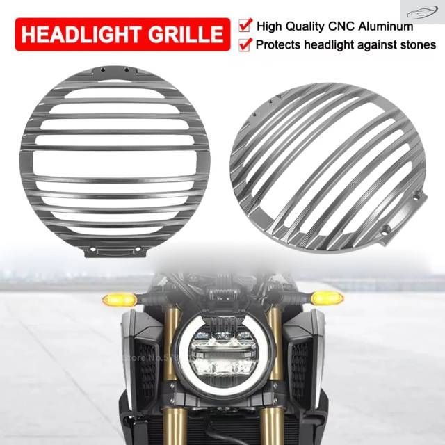ホンダCB650R 2019-2023用オートバイヘッドライトグリルプロテクター ミ製ヘッドライトガードグリルカバーアクセサリー