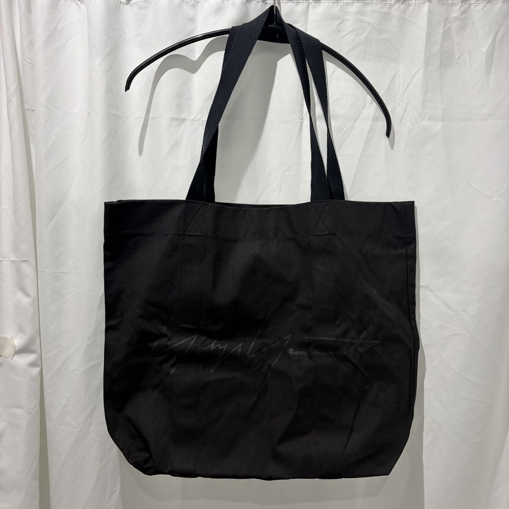 Yohji Yamamoto Yohji Yamamoto Novelty Tote Bag Novelty Bag Black Size: - [Nakameguro B08]