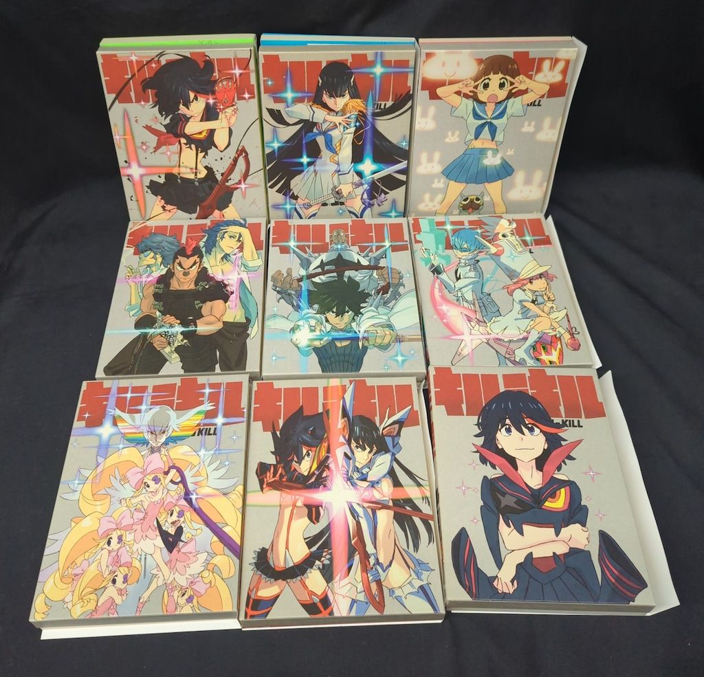 Anime Blu-ray Kill la Kill Complete Limited Edition Complete 9 Volume Set