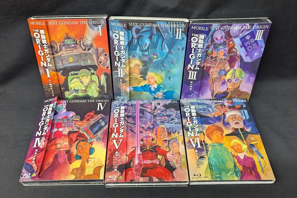 アニメBlu-ray 機動戦士ガンダム THE ORIGIN 通常版全6巻 セット 10,116円