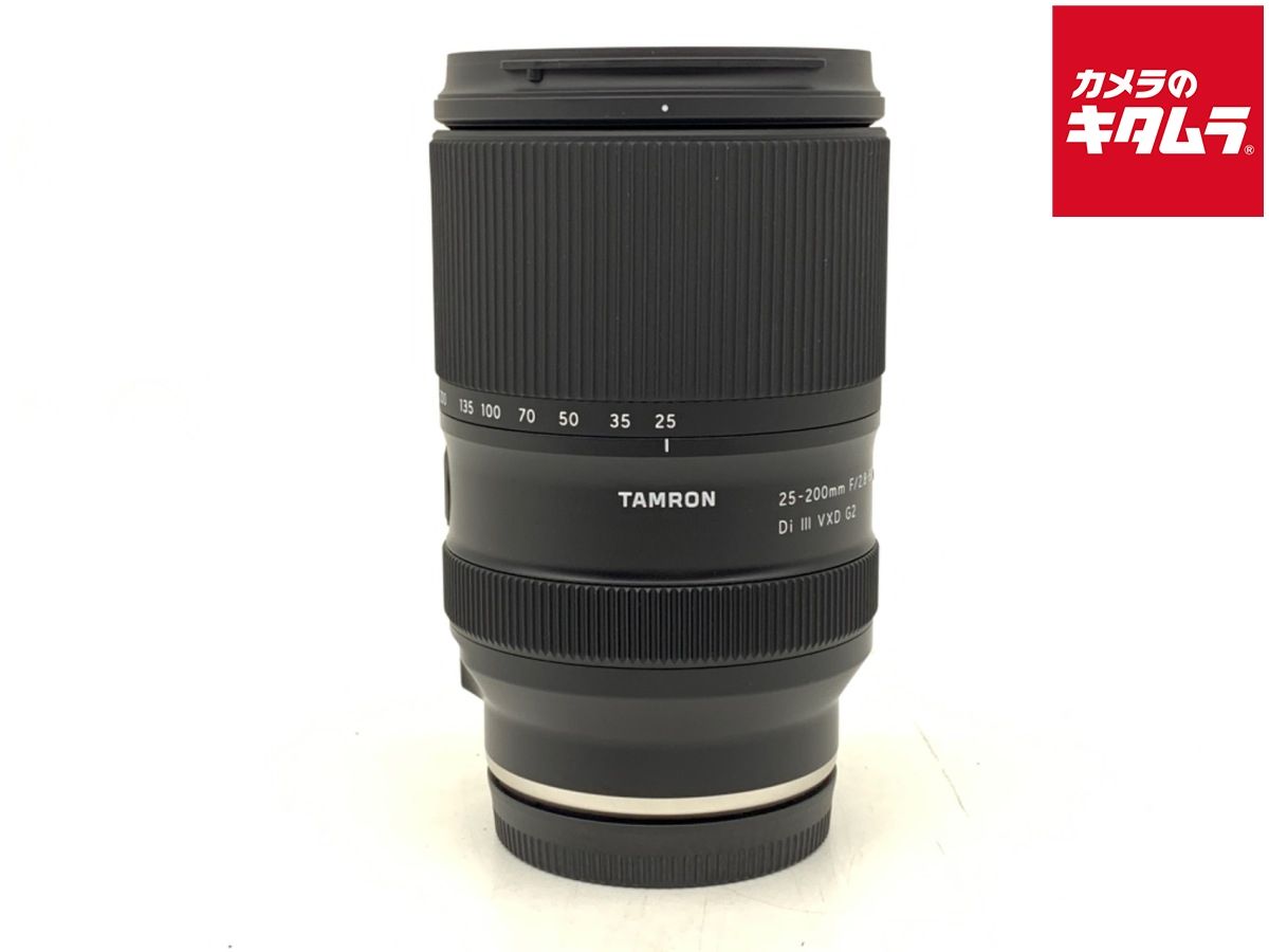 【中古】 【良品】 タムロン 25-200mm F/2.8-5.6 Di III VXD G2 ソニーEマウント用（Model A075） 63,888円