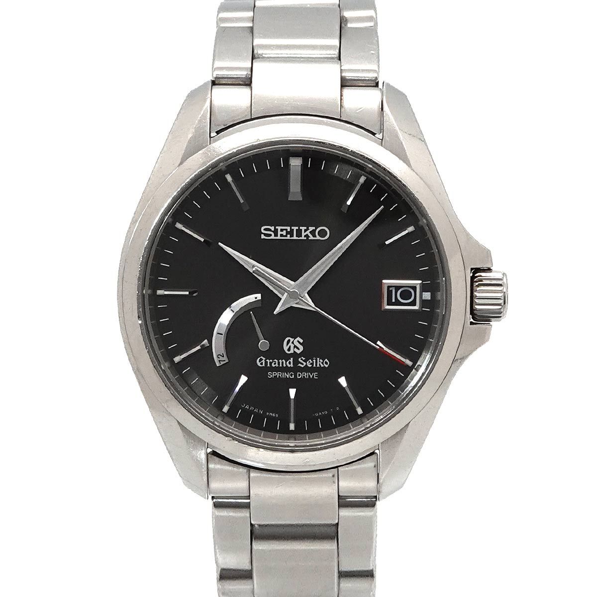 セイコー SEIKO グランドセイコー スプリングドライブ SBGA073 腕時計 9R65-0BD0 パワーリザーブ デイト 自動巻き Spring Drive 90337528