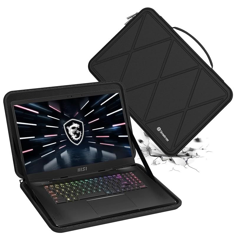 【新品】 Smatree M129 17.3-18インチ 防水ハードケース MSI Stealth GS77対応 ゲーミングノートPC対応 スリーブバッグ