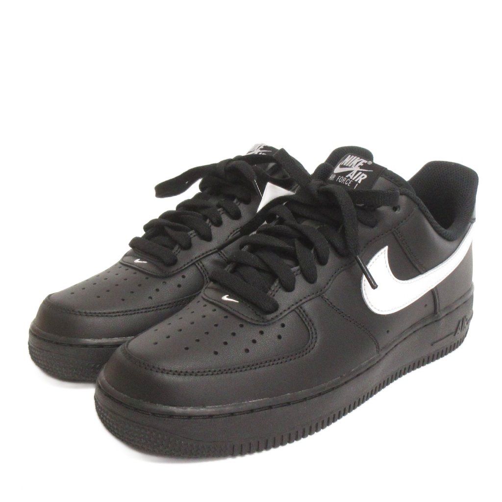 ナイキ NIKE タグ付き AIR FORCE 1 '07 BLACK スニーカー ローカット FZ0627-010 黒 ブラック US8 26㎝ 靴