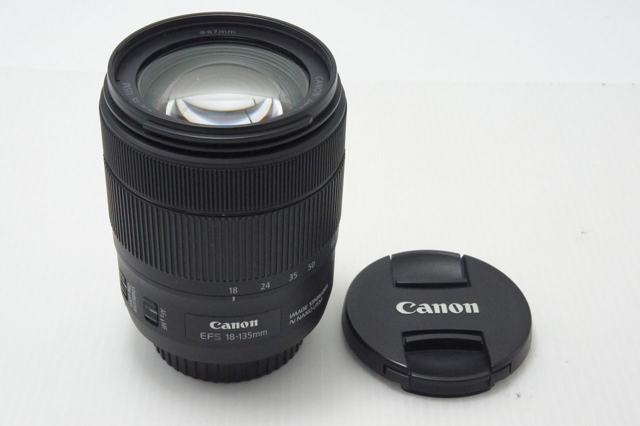良品 Canon キヤノン EF-S 18-135mm F3.5-5.6 IS USM APS-C ズームレンズ 260820k