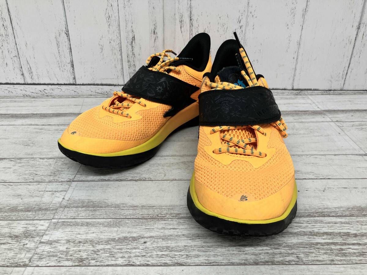 UNDER ARMOR◇アンダーアーマー◇ CURRY FOX 1 BND◇ 3028805-803 27.5cm◇オレンジ◇