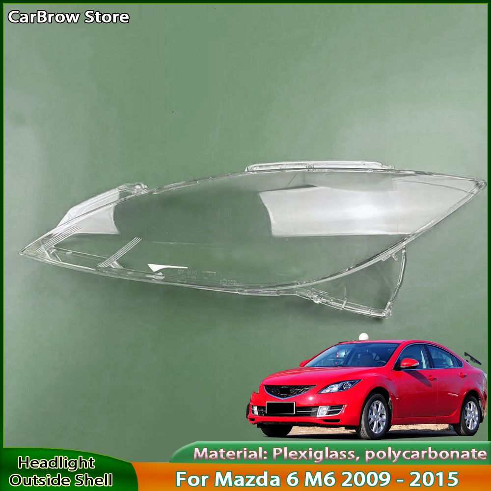 マツダ6 M6 2009-2015 フロントヘッドランプカバー 透明PC製 9,500円