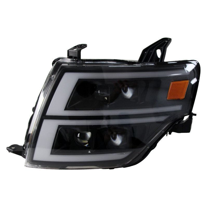 三菱 パジェロ V93 V97 2005～2021年対応 ヘッドライト左右セット LEDデイライト LEDロービーム・ハイビーム シーケンシャルウインカー カプラー接続 フロントライトユニット