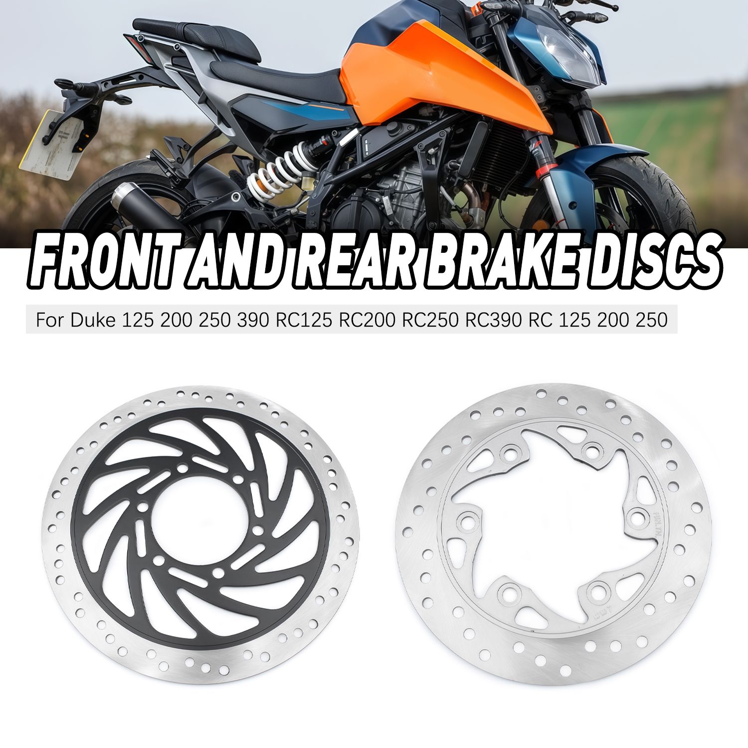 KTM デューク/RC 125/200/250/390 用 230mm ブレーキディスクローター 10,514円