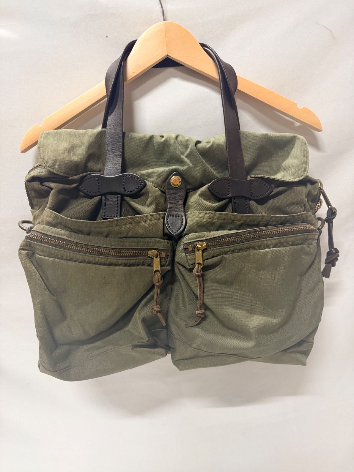 FILSON 24-HOUR ブリーフケース オッターグリーン メイドインUSA ナイロン リミテッドエディション