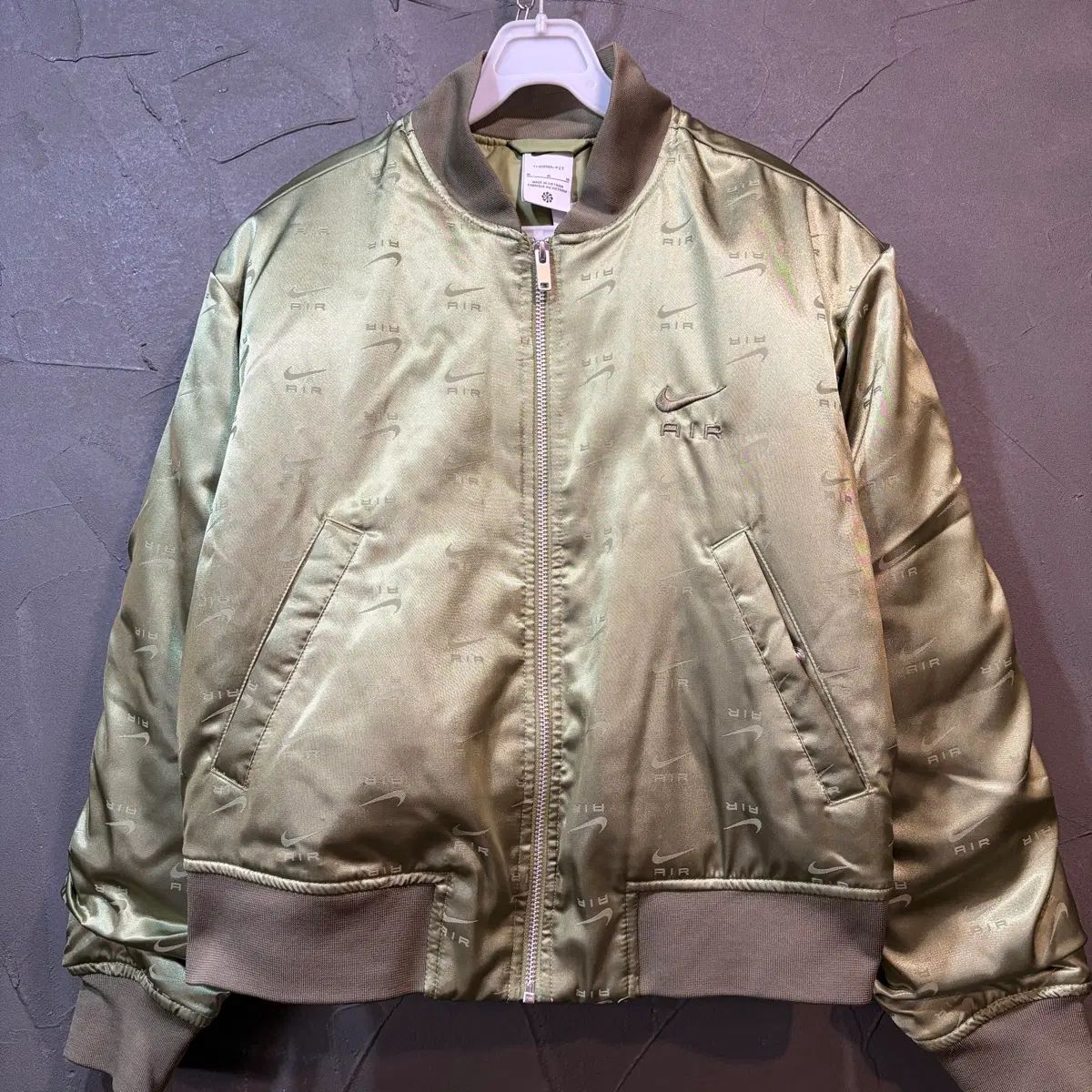 M NIKE AIR THERMA FIT ナイキ サーマフィット ロゴ シャーリング ブルゾン ジャケット 8,465円