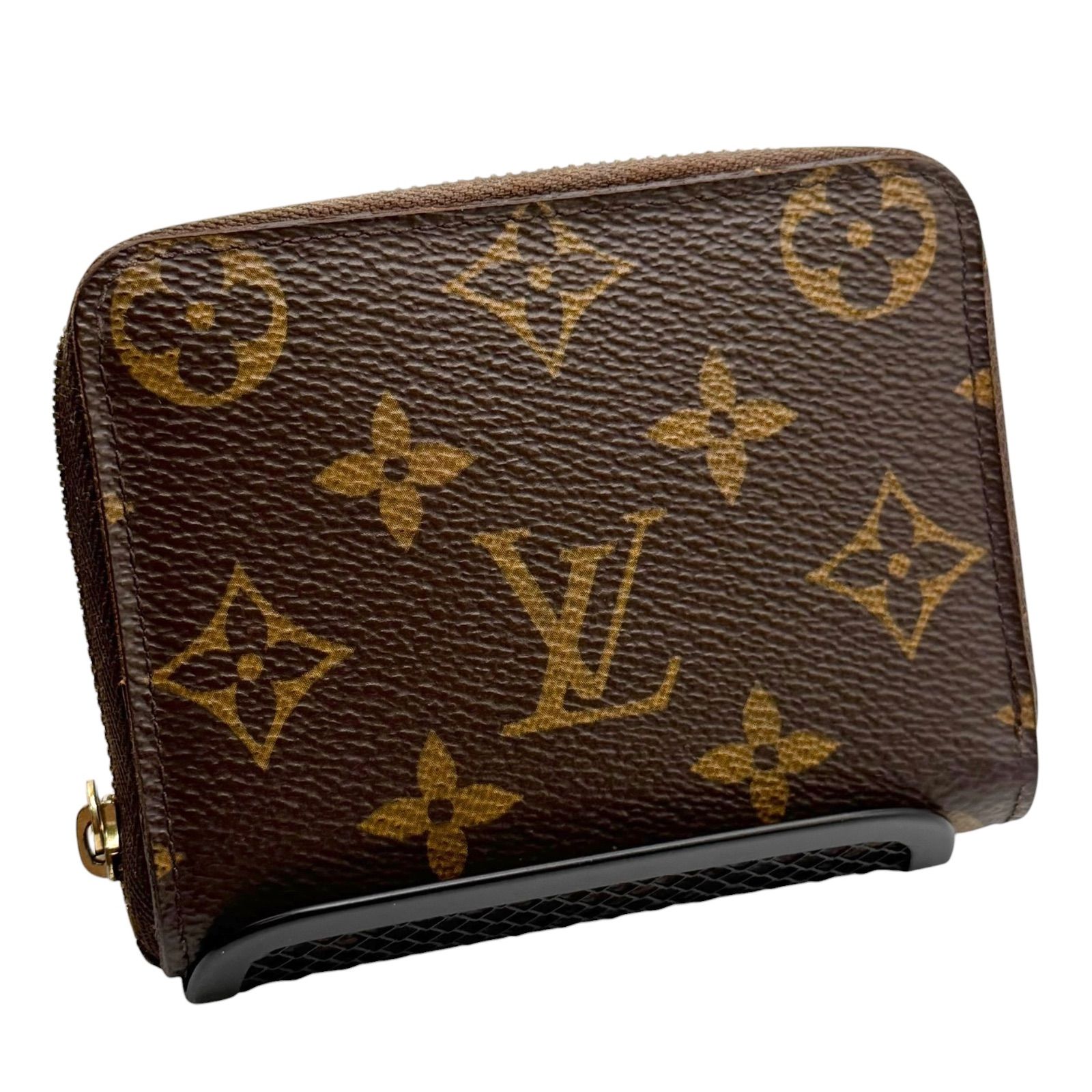 使用少　LOUIS VUITTON　ルイヴィトン　ジッピーコインパース　モノグラム　コインケース　小銭入れ　コンパクトウォレット　M60067　ラウンドファスナー　折り財布　カードケース　財布　小物　レディース　メンズ　ユニセックス　ハイブランド　dp14 31,200円