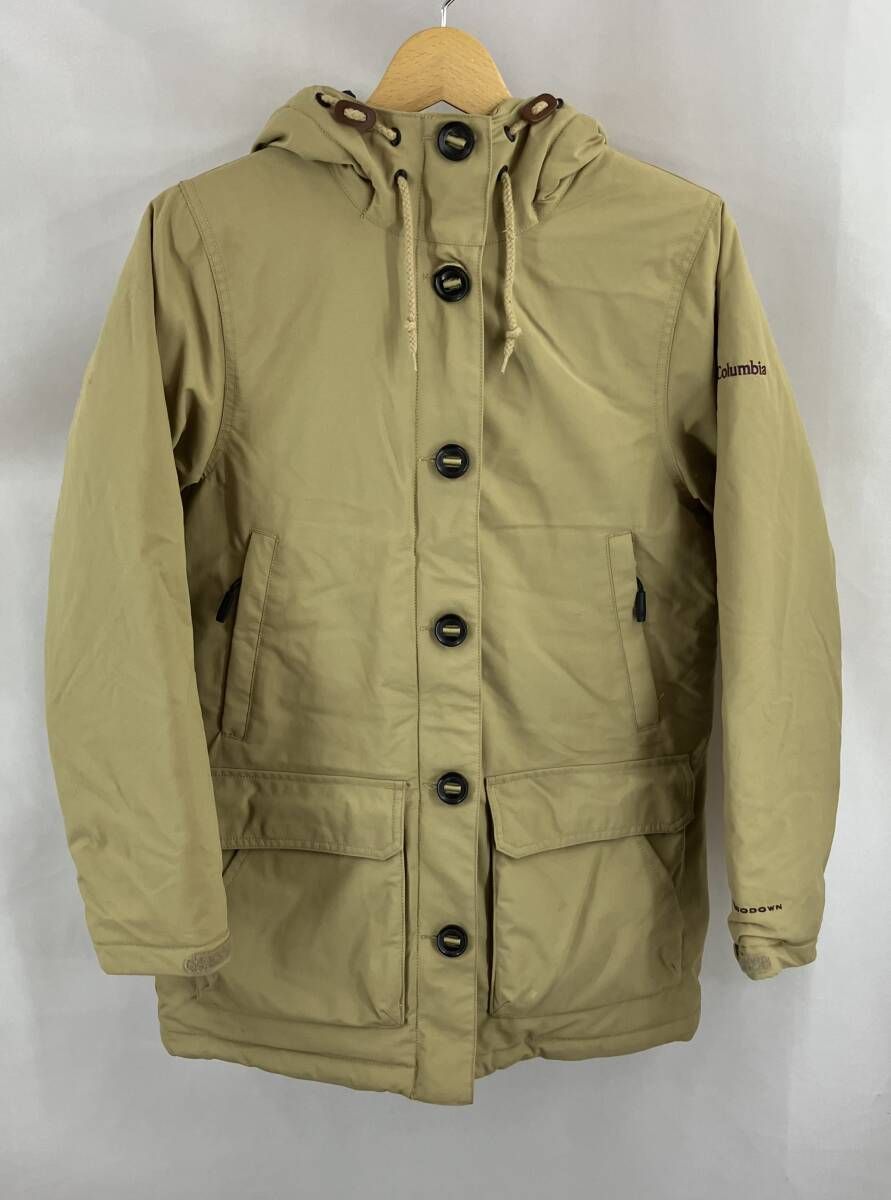★ Columbia コロンビア ダウンコート PL5068 サイズS ベージュ 冬