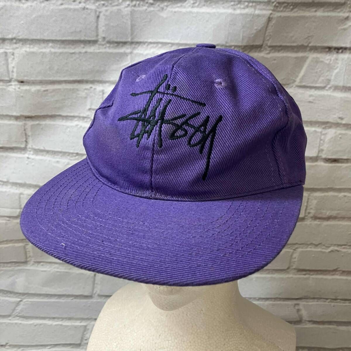 STUSSY 90s STUSSY / ステューシー / キャップ / OLD STUSSY / パープル