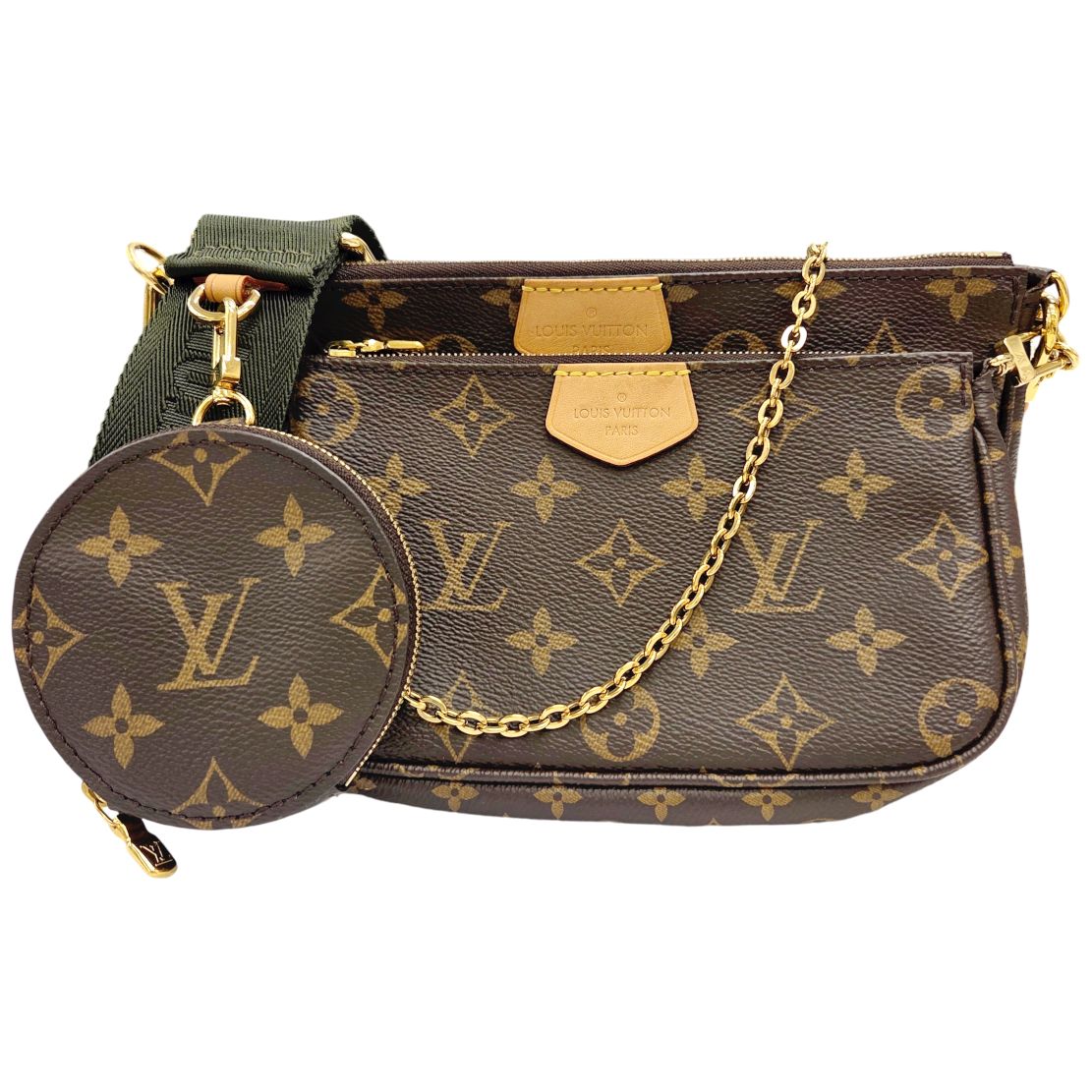 【中古】LOUIS VUITTON ルイヴィトン バッグ ミュルティ・ポシェット・アクセソワール M44813 RI2280 モノグラム ショルダーバッグ アクセソワール 斜め掛け 取り外し可能 レディース 人気 お洒落 お出掛け【ブランドギャラリー心斎橋店】