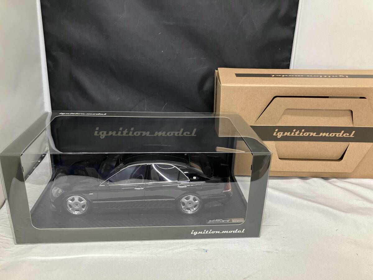 ignition model 1/18 Toyota Crown (GRS180) 3.5 Athlete Black Dish-Wheel ｉｇｎｉｔｉｏｎ　ｍｏｄｅｌ