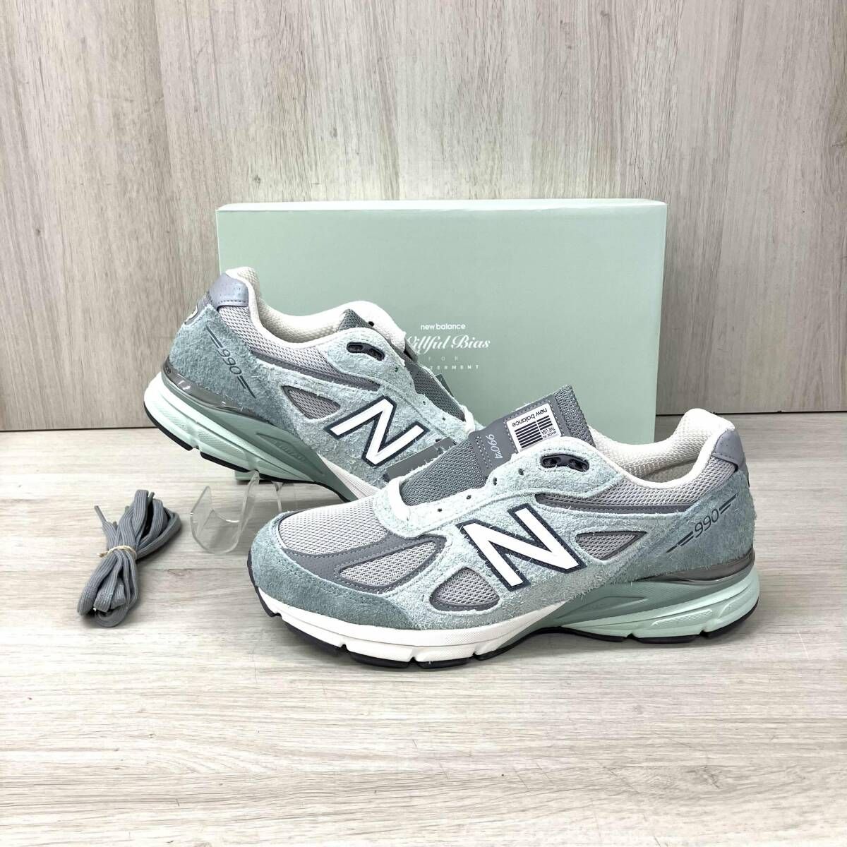 new balance 990V4× The Whitaker Group/ニューバランス990V4×ザウィテカーグループ/スニーカー/U990WK4/Willful Bias/グレー/27センチ