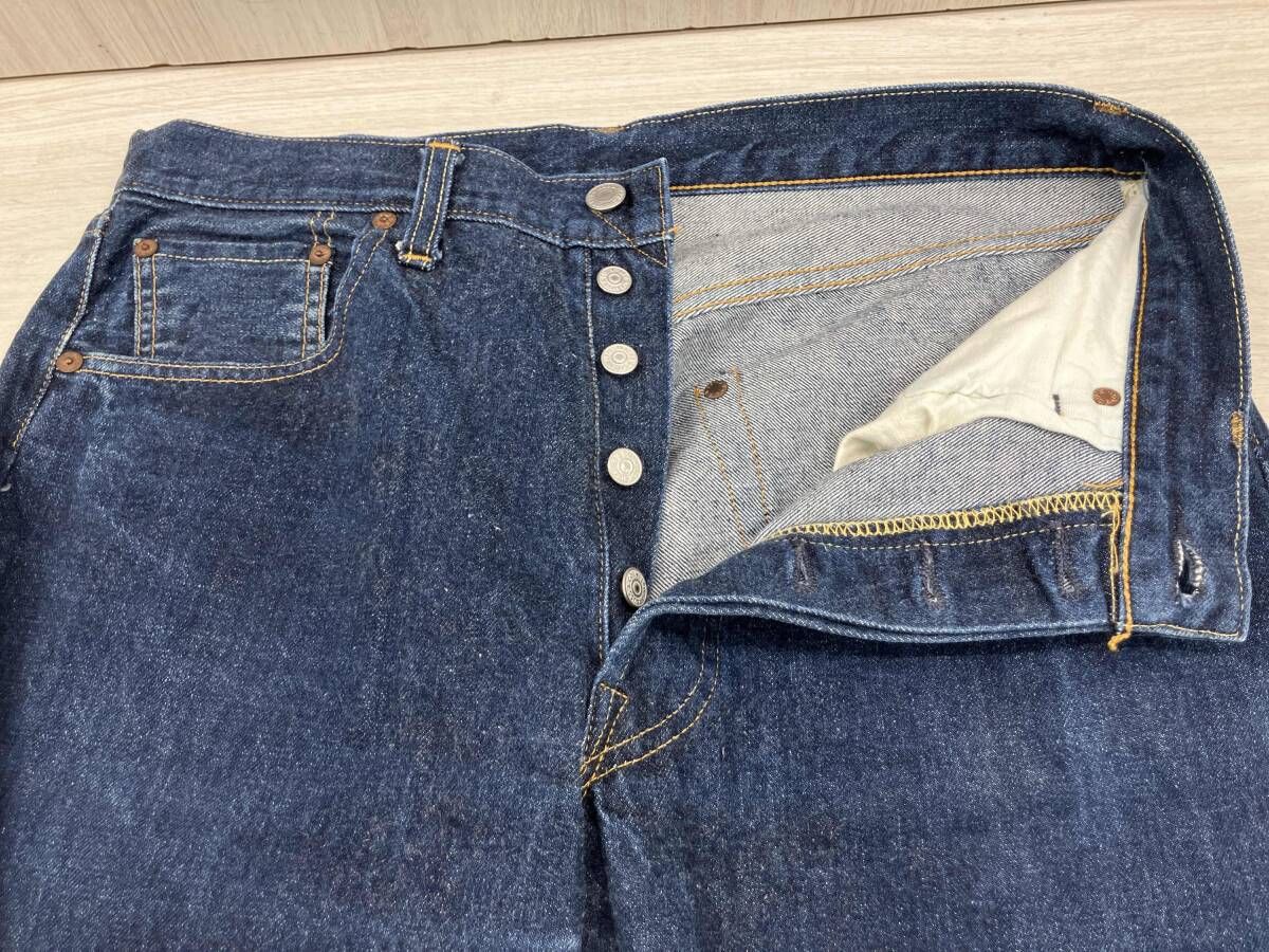 LEVI’S リーバイス ジーンズ 501-0003 バレンシア工場製 復刻版 Mサイズ ネイビー