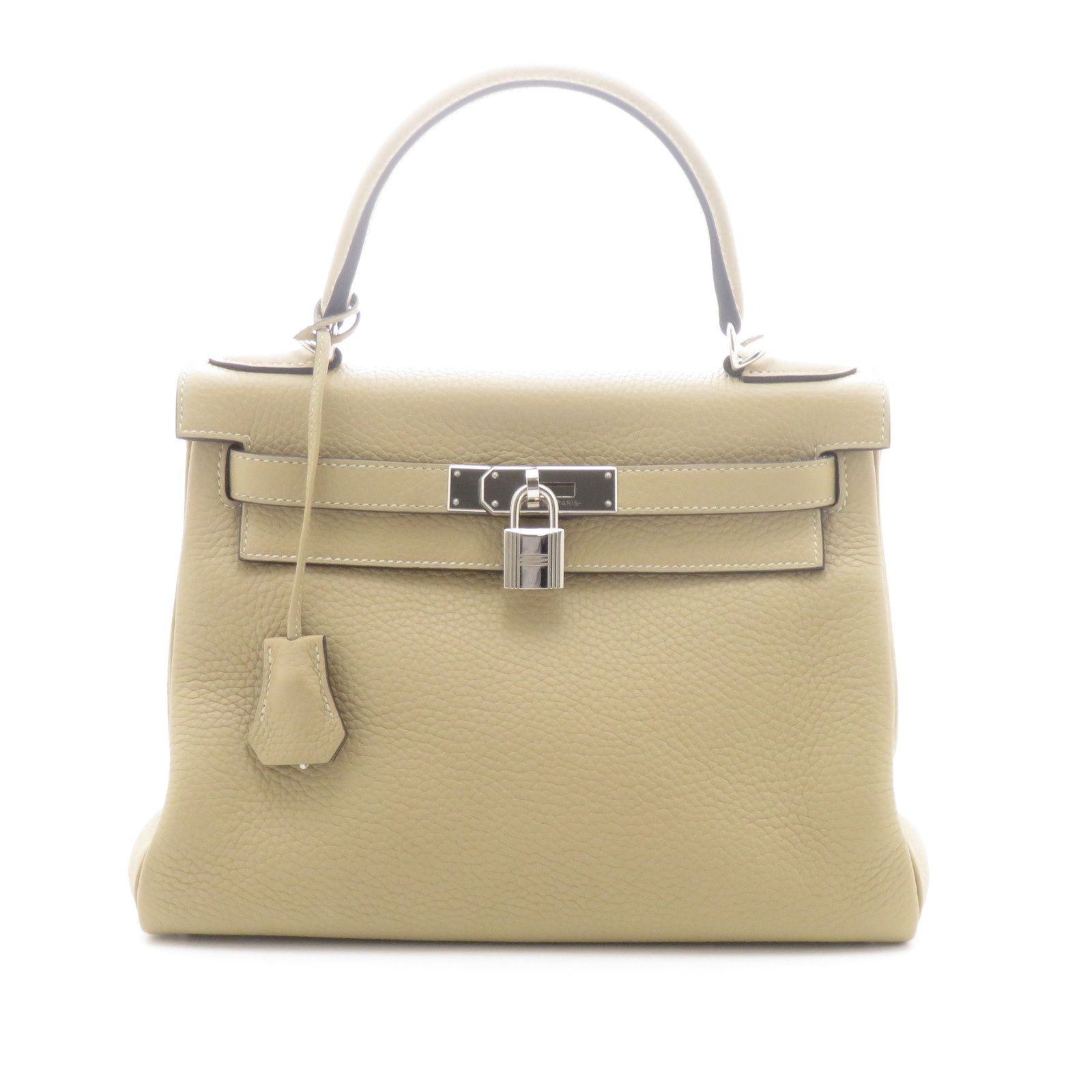 HERMES エルメス ケリー28 トレンチ/SV　内縫い トリヨンクレマンス トレンチ/SV Z刻印刻印 レディース【中古】437