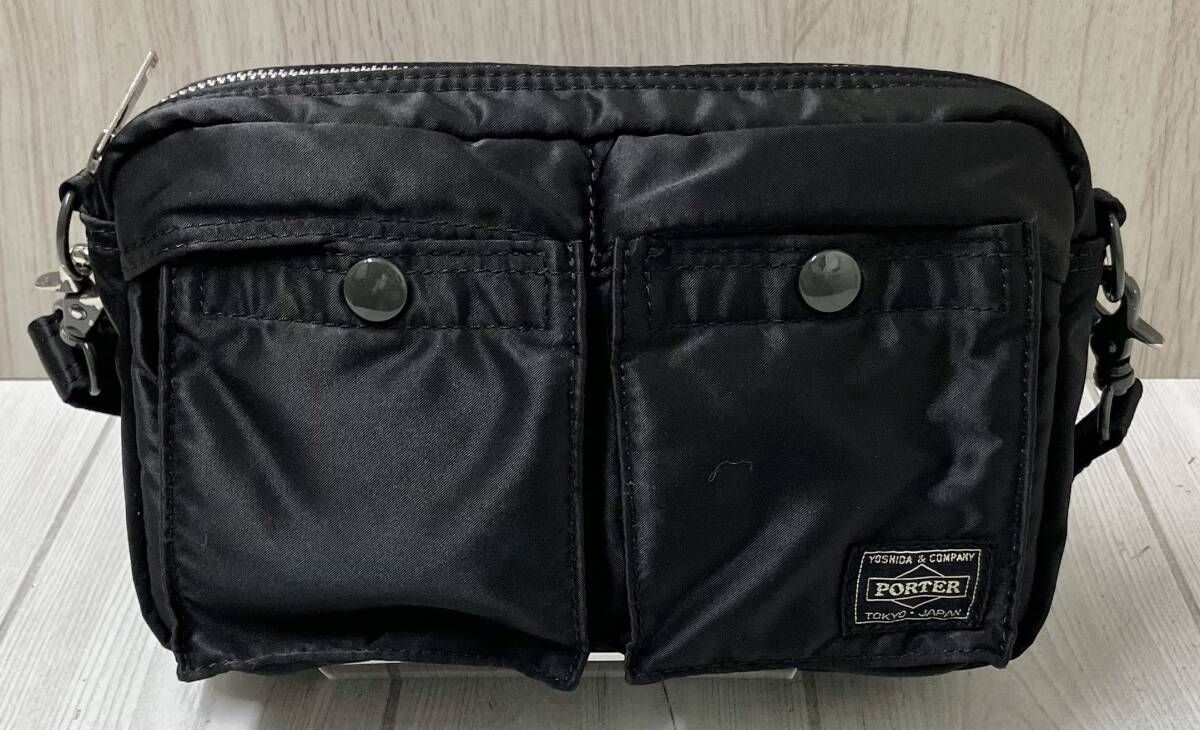 PORTER TANKER ポーター タンカー ショルダーバッグ ブラック メンズ レディース バッグ 黒