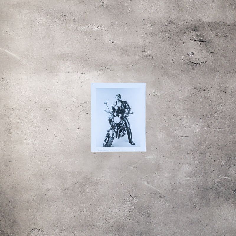 Tom of Finland｜Untitled, 1983（Leather Biker）｜24×30cm ミニポスター