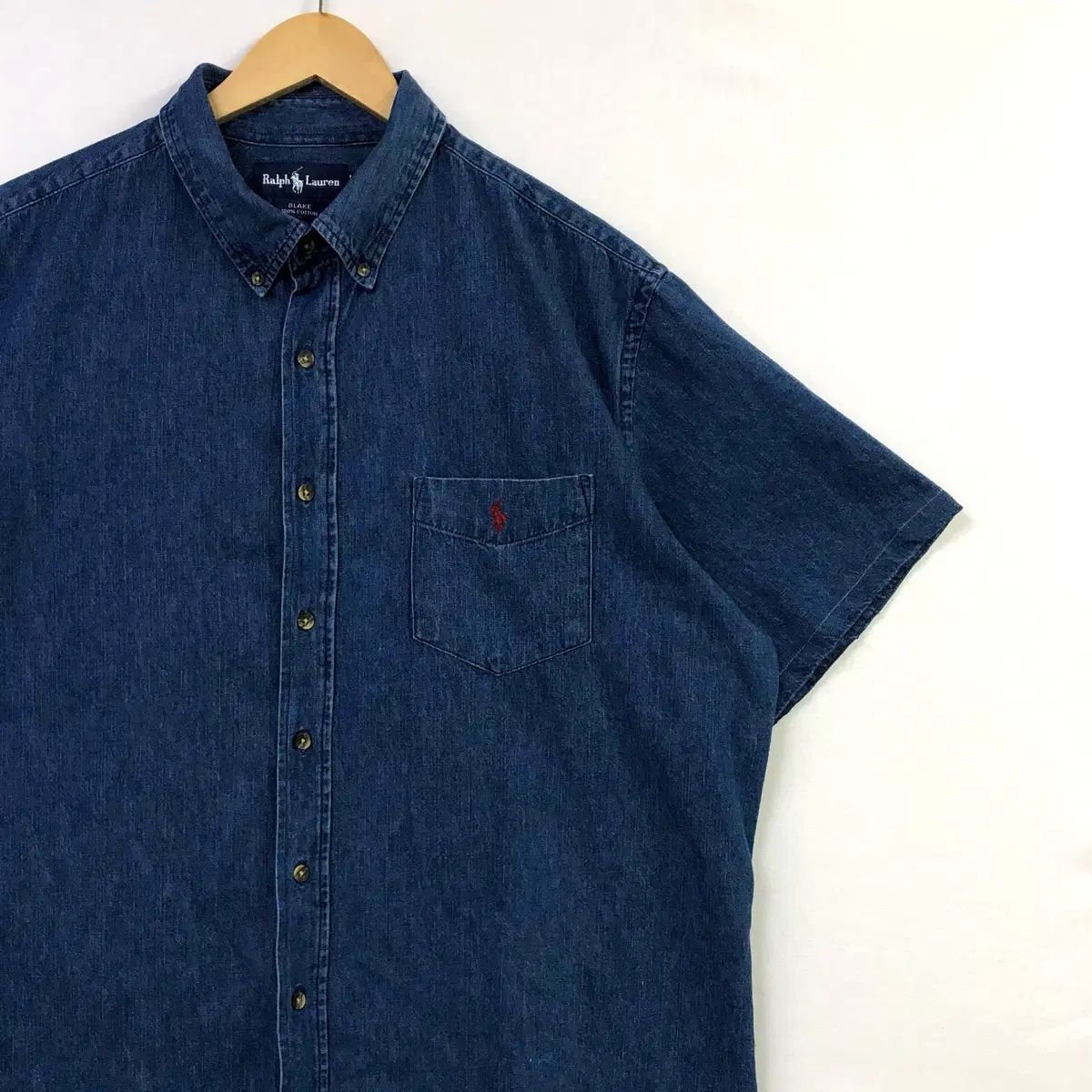 XL ポロ デニム シャツ