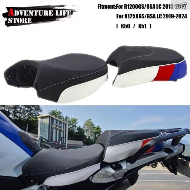 BMW R1200GS R1200GS R1250GS R1250GS GSA 用オートバイフロントリアシートピリオンクッションパッセンジャーサドルシートカバー 21,922円