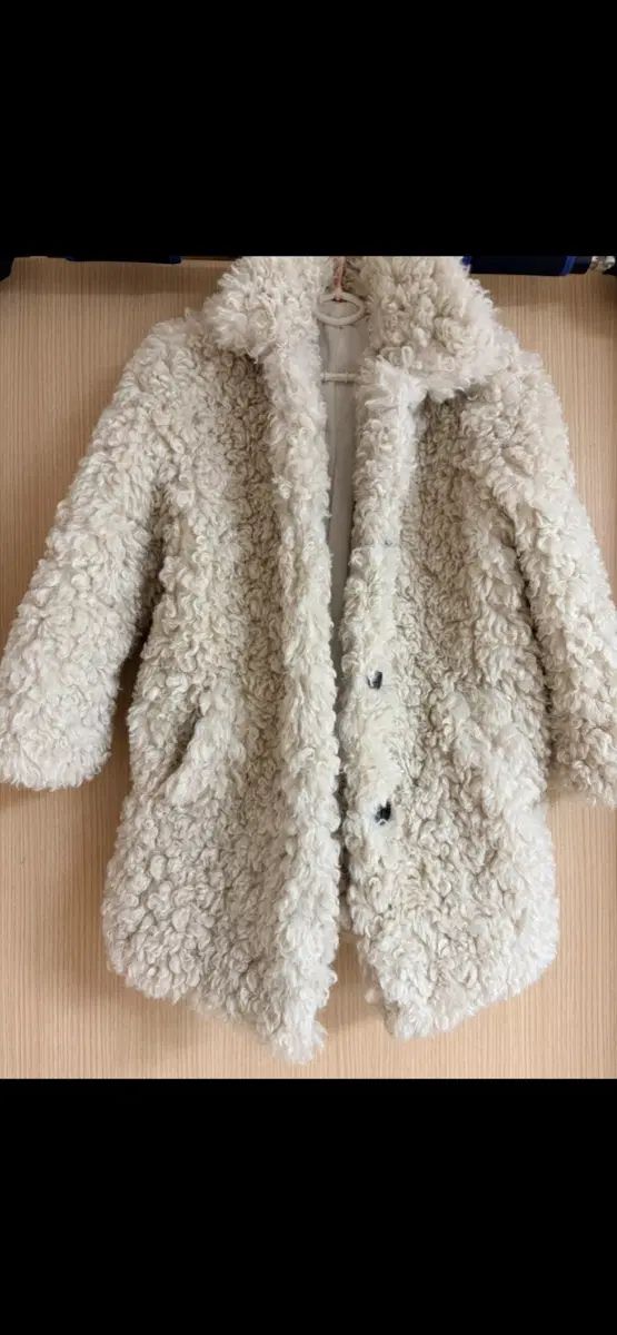 3XL) mimiciel シープスキン コート アイボリー