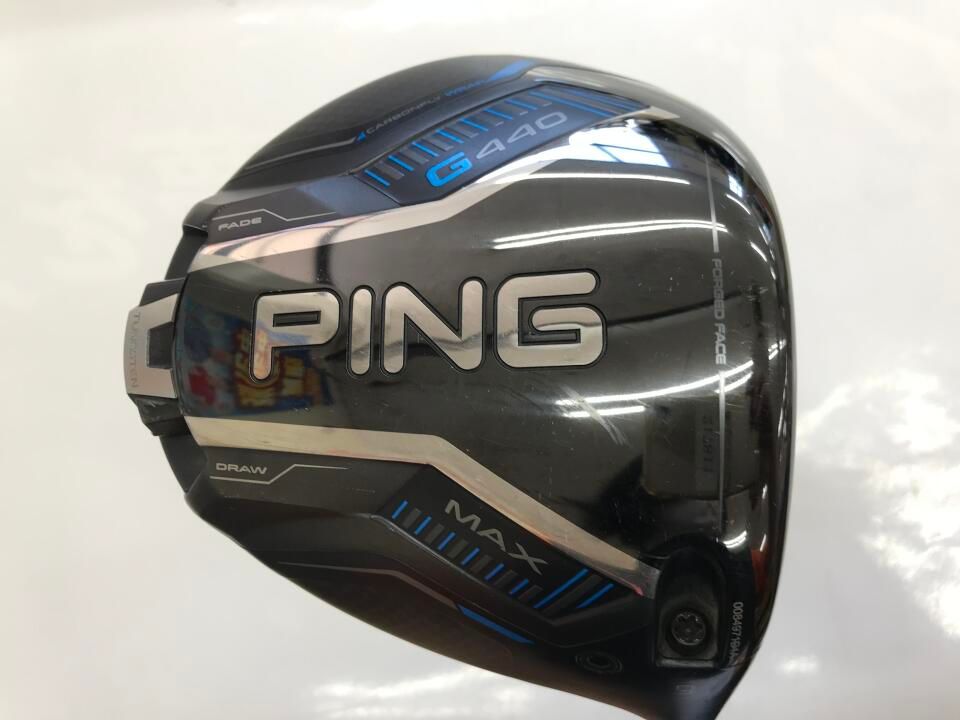 ピン　G440 MAX　ALTA J CB BLUE　Sフレックス　ドライバー　中古　ゴルフドゥ！柏店【最短即日発送】