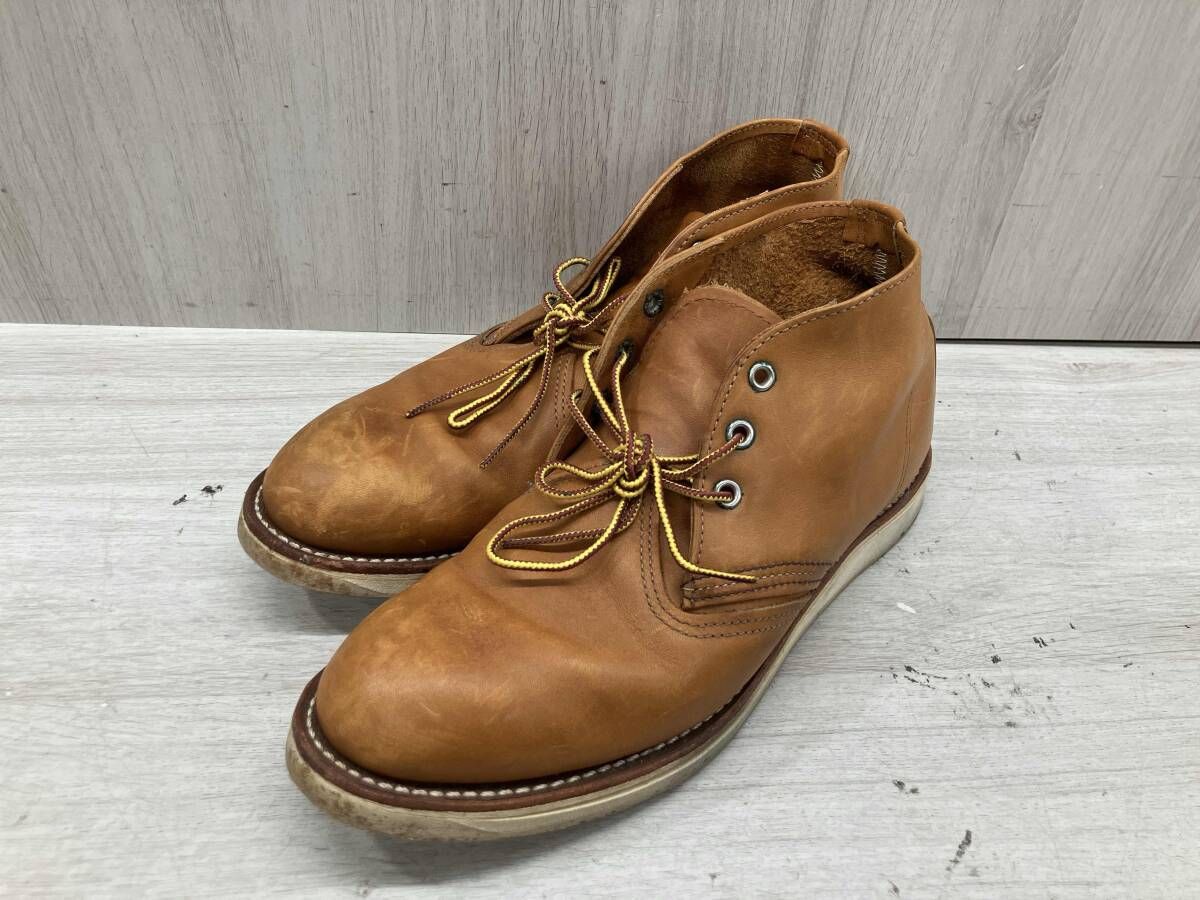 通年 RED WING レッドウィング 3140 Work Chukka ワークチャッカブーツ オロイジナル Made in USA US9 27.0cm