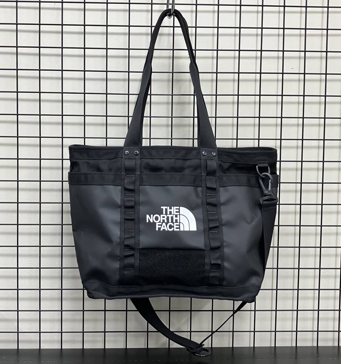 THE NORTH FACE ザノースフェイス NF0A3KZU メンズ トートバッグ ショルダーバッグ ブラック 2WAY
