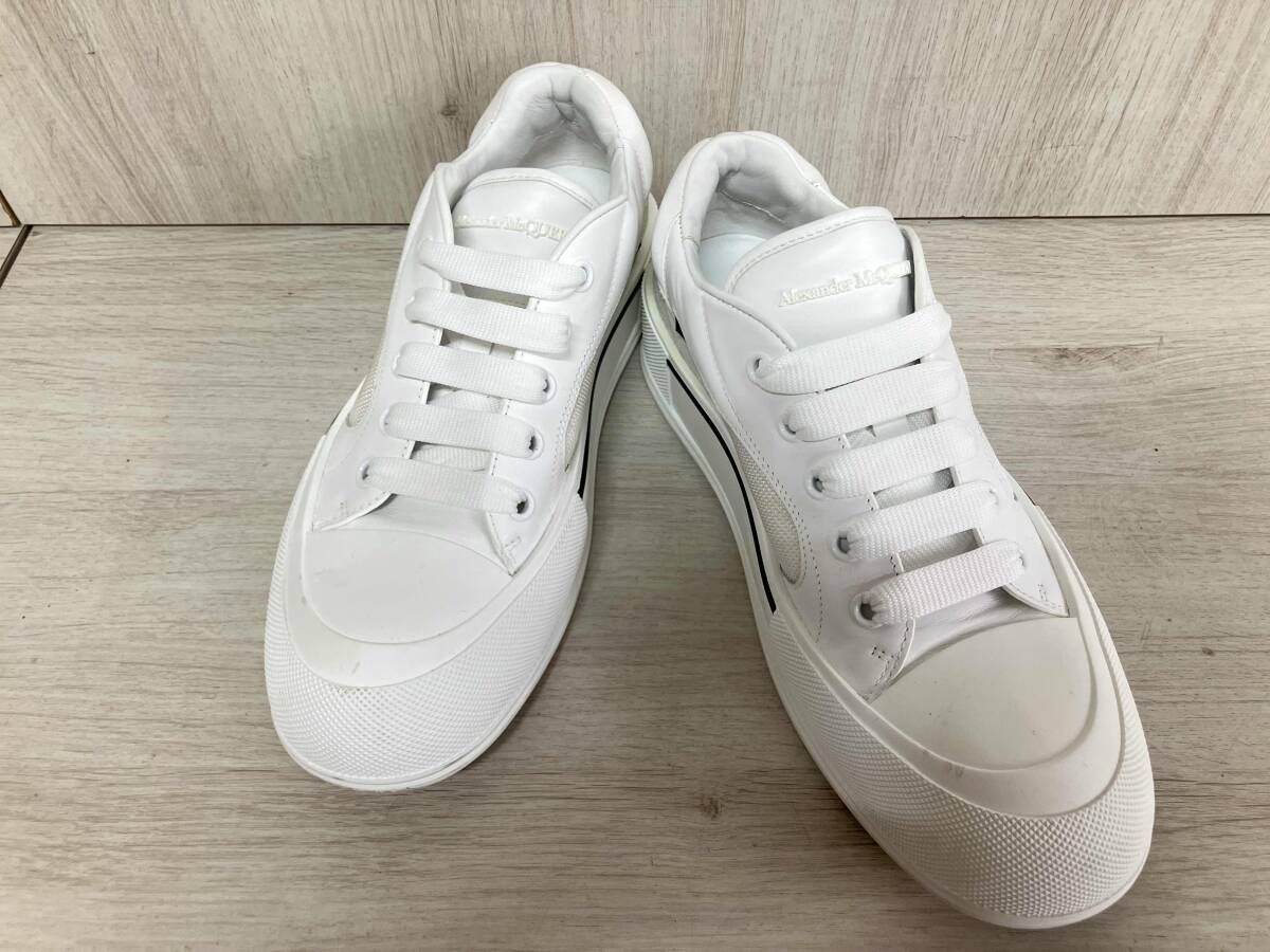 Alexander Mcqueen アレキサンダー マックイーン スニーカー 777241 26.5cm ホワイト
