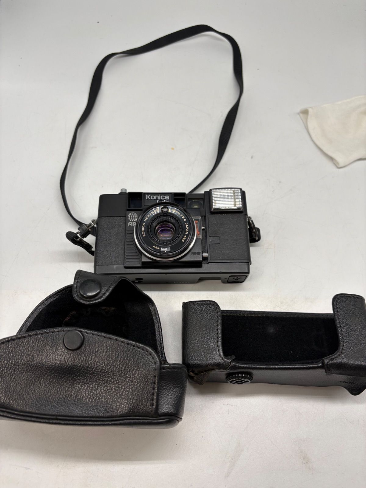 @ Konica C35 AF 38mm F2.8 専用ケース付 動作未確認
