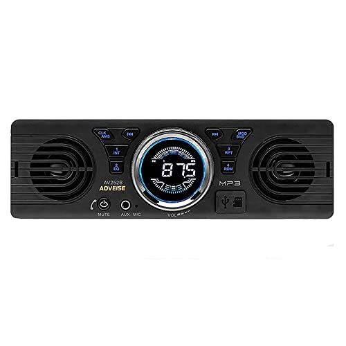 msAV252 12V 車載MP3ラジオ音響 SDカード カーオーディオ ラッパ内蔵 Bluetoothホストスピーカーに付き cd8d8b28