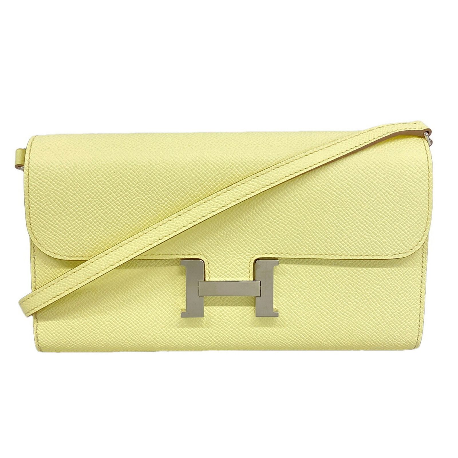 エルメス(Hermes) エルメス 財布・ショルダーウォレット コンスタンストゥーゴー ヴォーエプソン ジョーヌミルトン K刻印レディース 470,401円