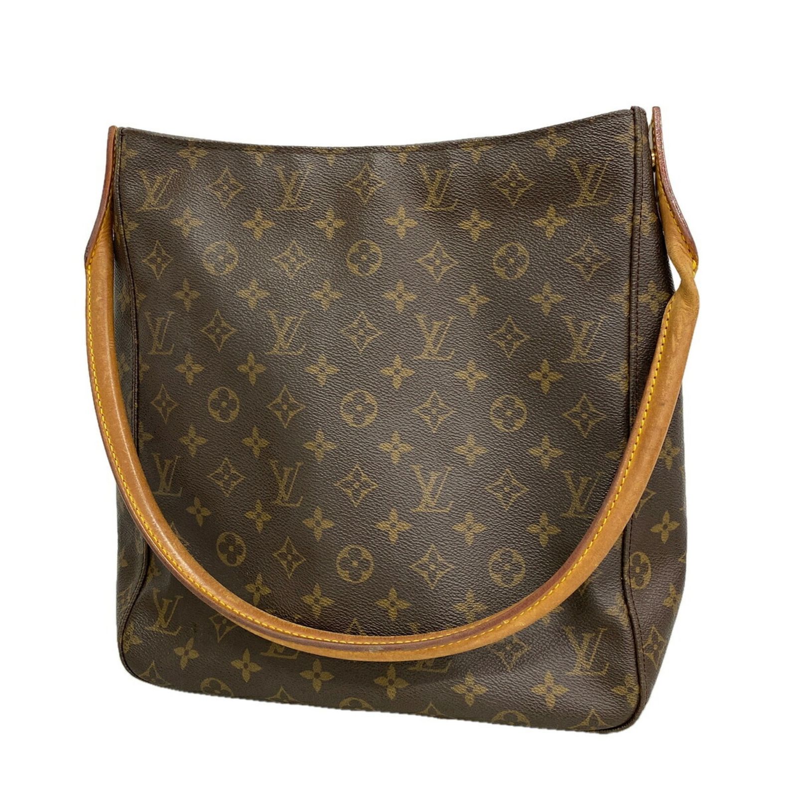 ルイ・ヴィトン(Louis Vuitton) ルイ・ヴィトン ショルダーバッグ モノグラム ルーピングGM M51145 ブラウンレディース