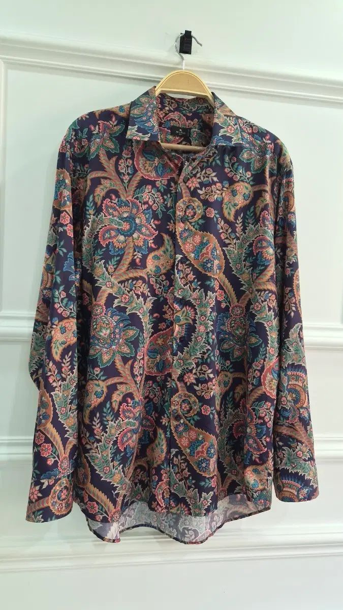 ETRO ベイズリー シャツ メンズ 長袖 10,083円