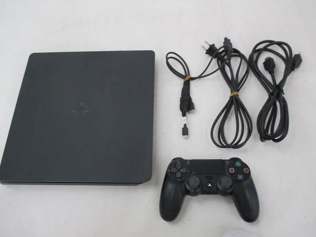 中古品 ゲーム プレイステーション4 PS4本体 CUH-2200A ジェットブラック 動作品 周辺機器付き 20,440円