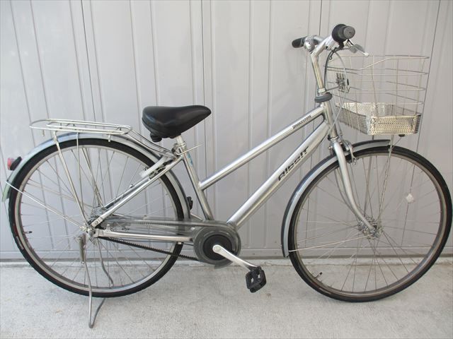 F424★整備済み★完成車発送★中古シティ自転車【ブリヂストン　アルベルト　27インチ　　シルバー】 27,170円