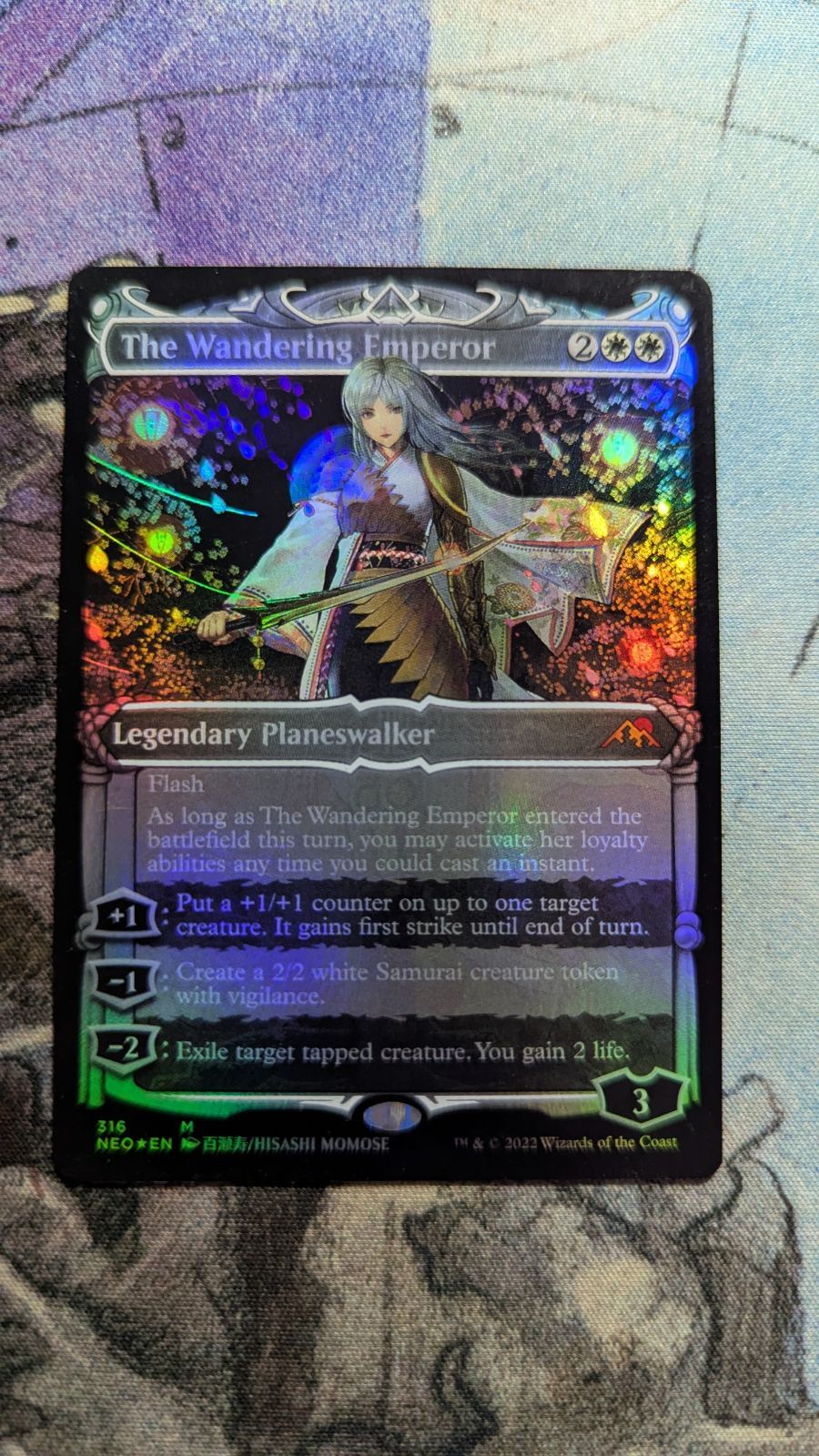 MTG　放浪皇　ショーケース　コレクターブースター　foil　英語