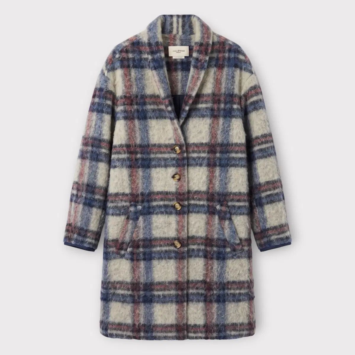 38/ Isabel Marant イサベル マラン コメント チェック コート ジャケット